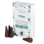 Stamford Backflow Incense Cones - Californian White Sage, 12 Pack