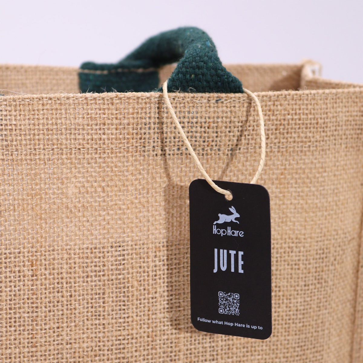 Hop Hare Jute Bag - I am Powerful – view 7
