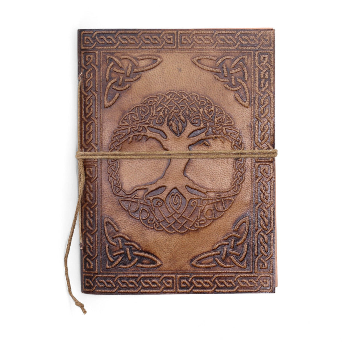 Assorted Esoteric Leather Notebooks, Set of 8 – 15x11 cm – view 12