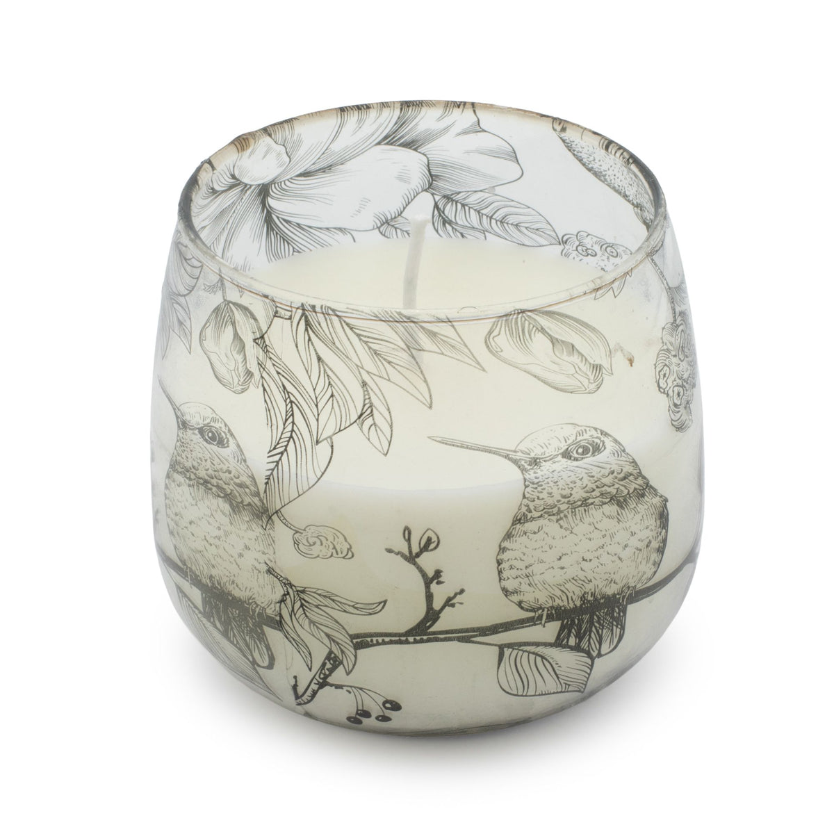 Medium Glass Jar Candle - Drawn by Flame