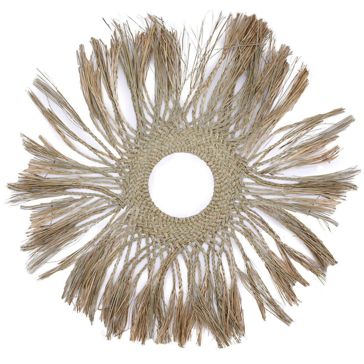 Set of Six Grey Wall Art Discs, 104 cm – view 7