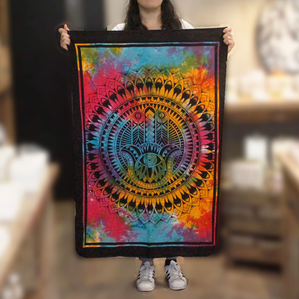 Cotton Wall Art (78x112cm) - Hamsa Hand – view 2