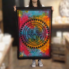 Cotton Wall Art (78x112cm) - Hamsa Hand – view 2