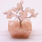 Mini Gemstone Tree on Orgonite Base, Rose Quartz – view 3