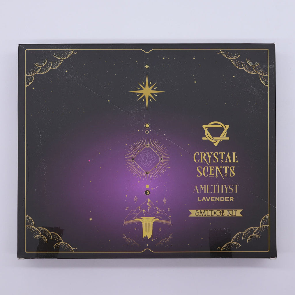 Amethyst Crystal Scents Smudge Incense Sticks - Lavender – view 8