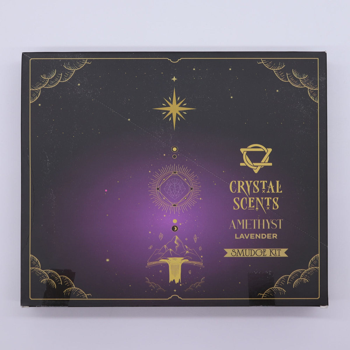 Amethyst Crystal Scents Smudge Incense Sticks - Lavender – view 8