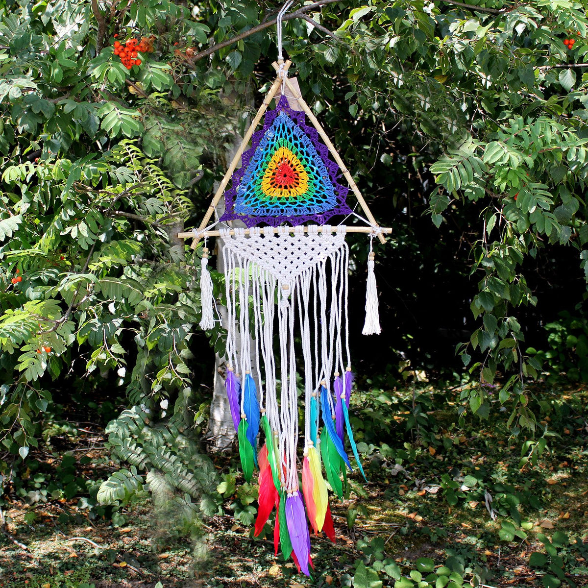 Bali Dreamcatcher - Medium Multi Pyramid – view 3