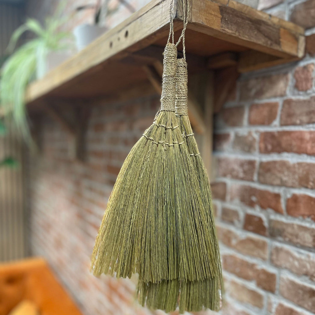 Pampas Fan Broom Set of 4 - Mixed Sizes – view 3