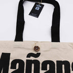 Nomad Sari Classic Tote Bag - Mañana Mañana - Natural Cotton
