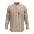 Nomad Sari Grandad Shirt - Brown Beige - Large