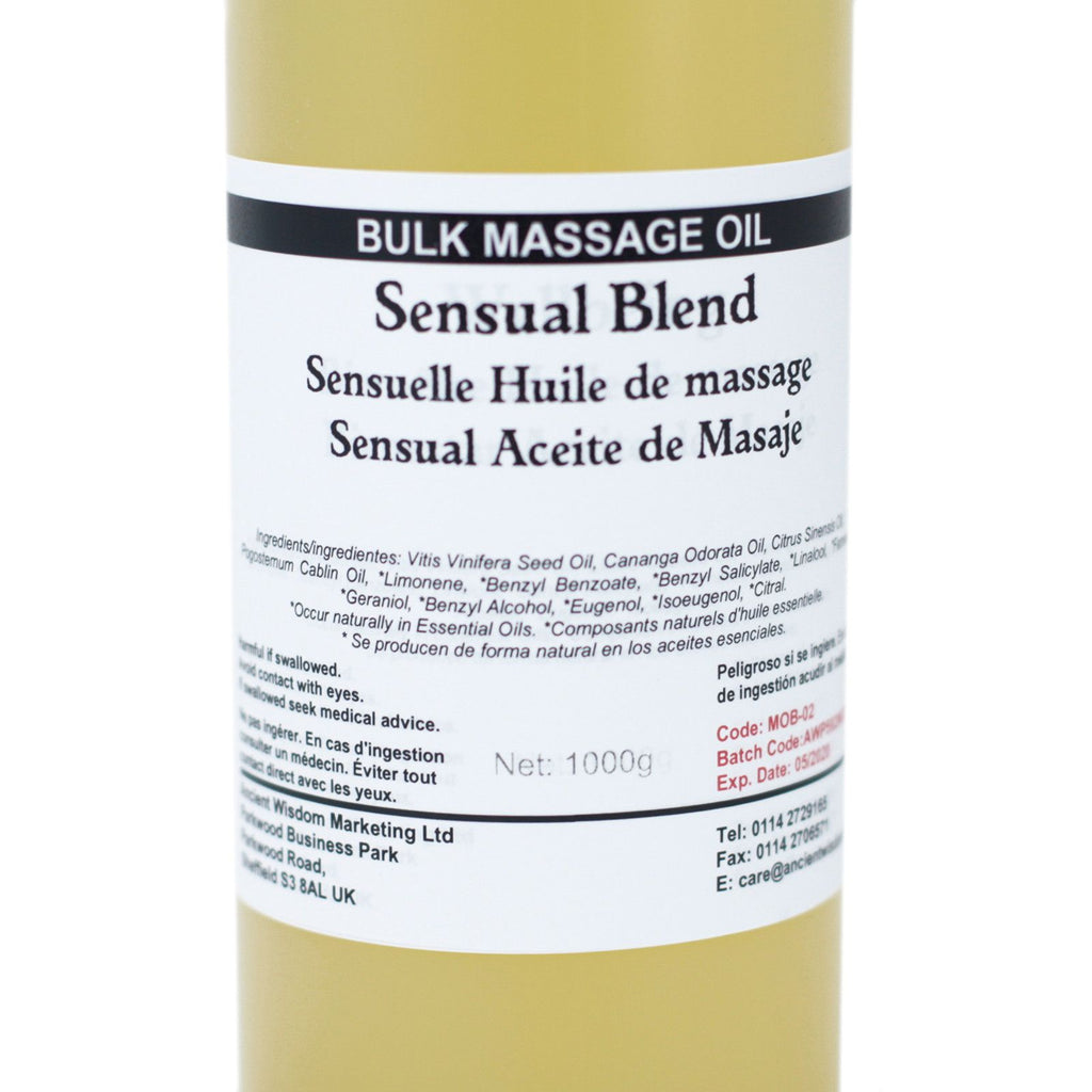 Sensual 1kg Massage Oil with Ylang Ylang and Patchouli – view 2