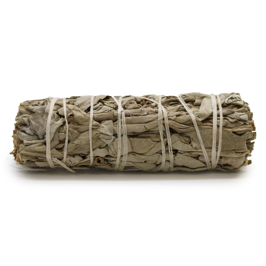 White Sage & Sweetgrass Smudge Stick 10 cm