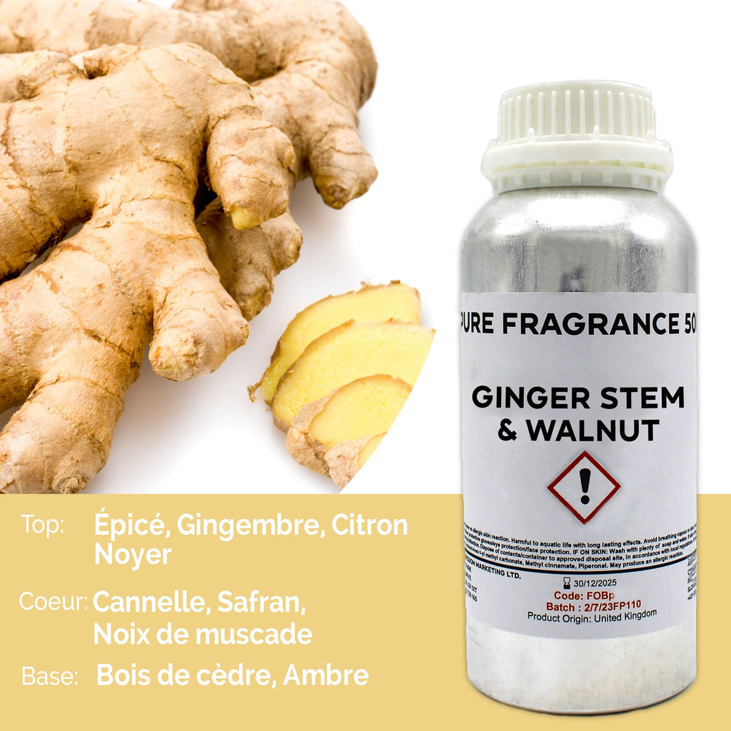 Ginger Stem & Walnut Pure Fragrance Oil - 500ml – view 3