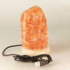 USB Himalayan Salt Lamp, 11.5 cm, White Light – view 5