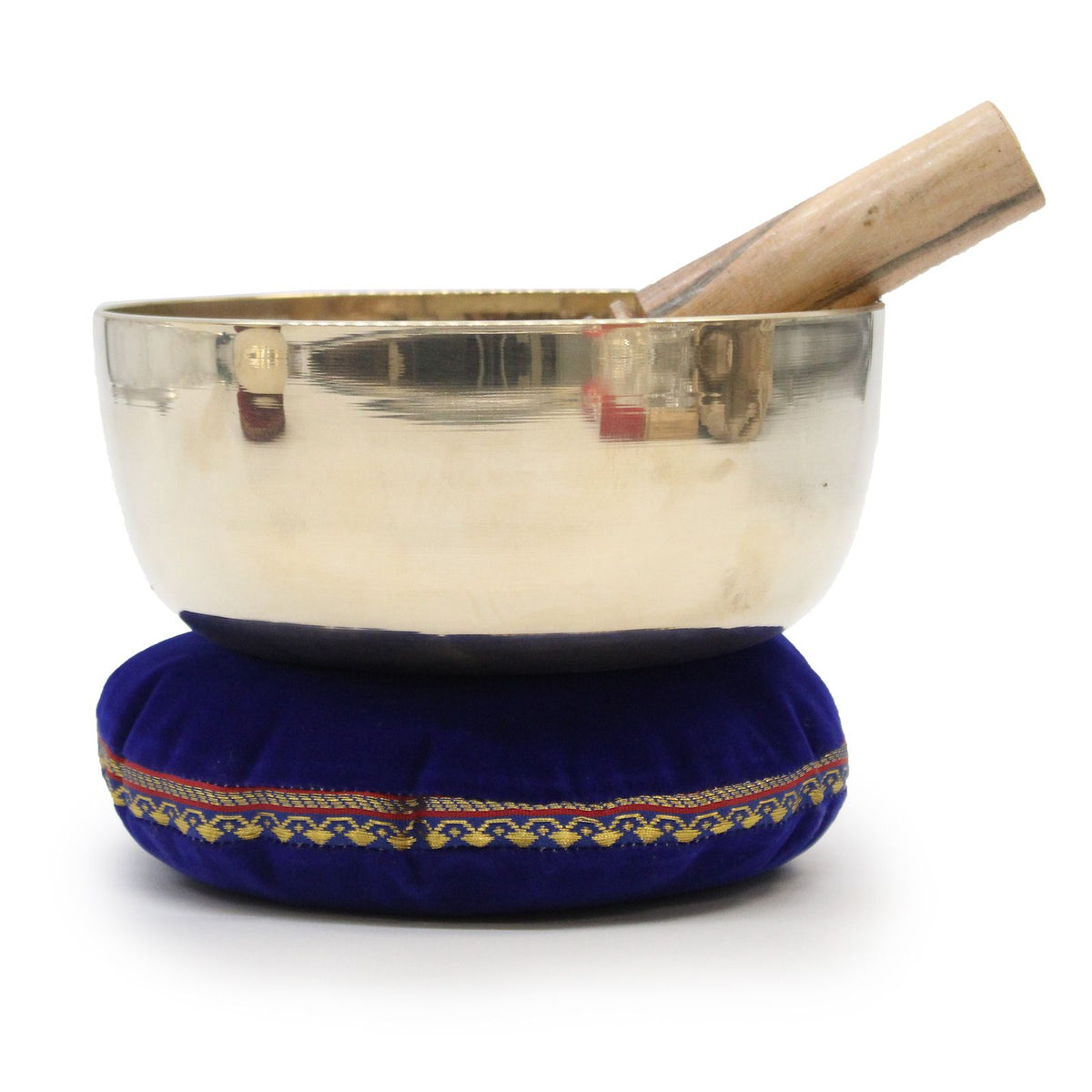 Large Brass Singing Bowl - 17cm – view 4