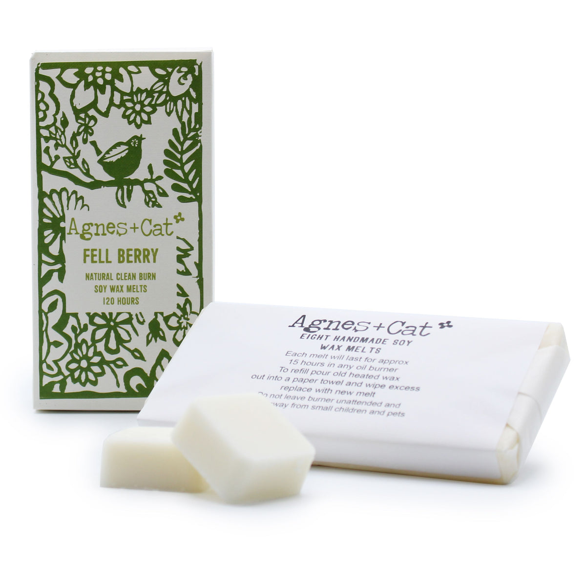 Agnes + Cat Fell Berry Soy Wax Melts, Box of 8