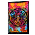 Single Cotton Bedspread & Wall Hanging - Hamsa 130x200cm