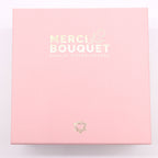 Square Soap Flower Gift Box - Baby Blessings Pink – view 4