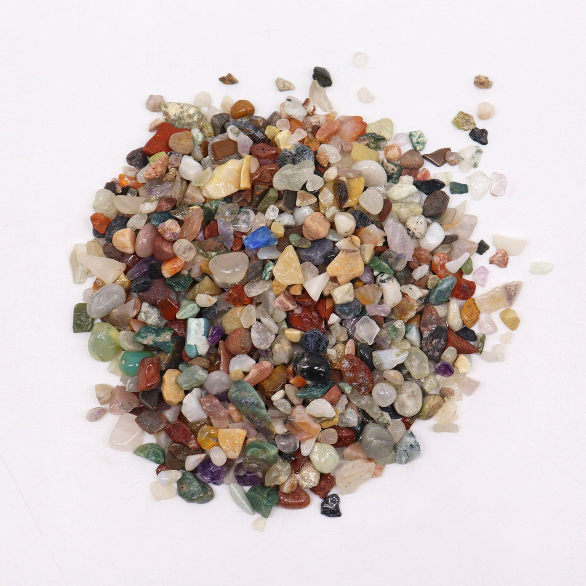 Mixed Natural Gemstone Chips - 1kg Bulk Bag – view 2