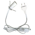 White Fitting Cable - EU Plug