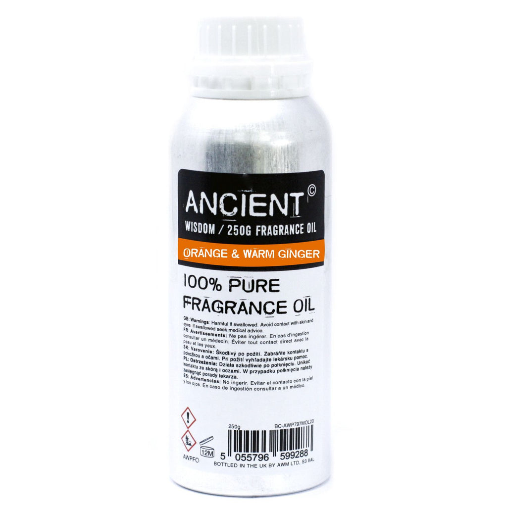 Orange & Warm Ginger Fragrance Oil 250g – view 2