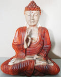 Hand Carved Buddha Statue, Teaching Pose, 30cm