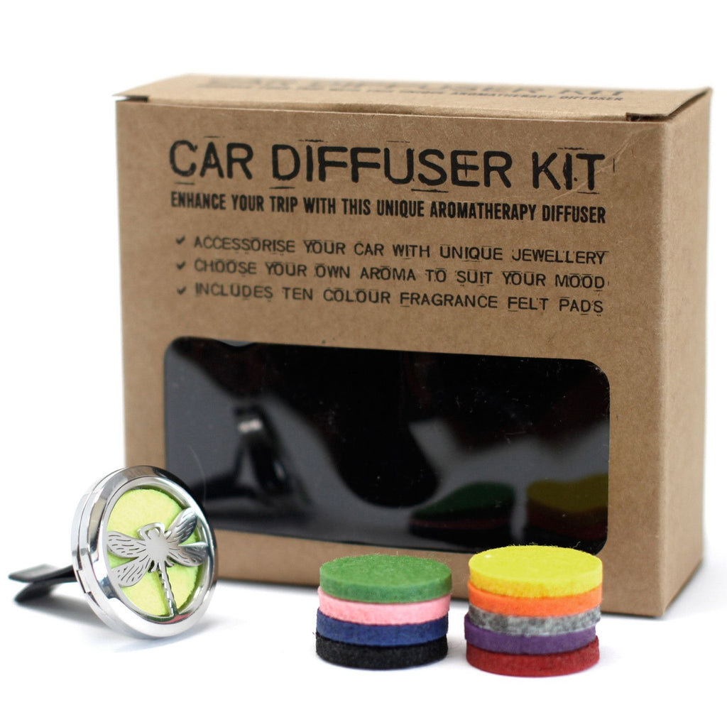 Dragonfly Car Diffuser Kit - 30mm Stainless Steel Locket – view 11