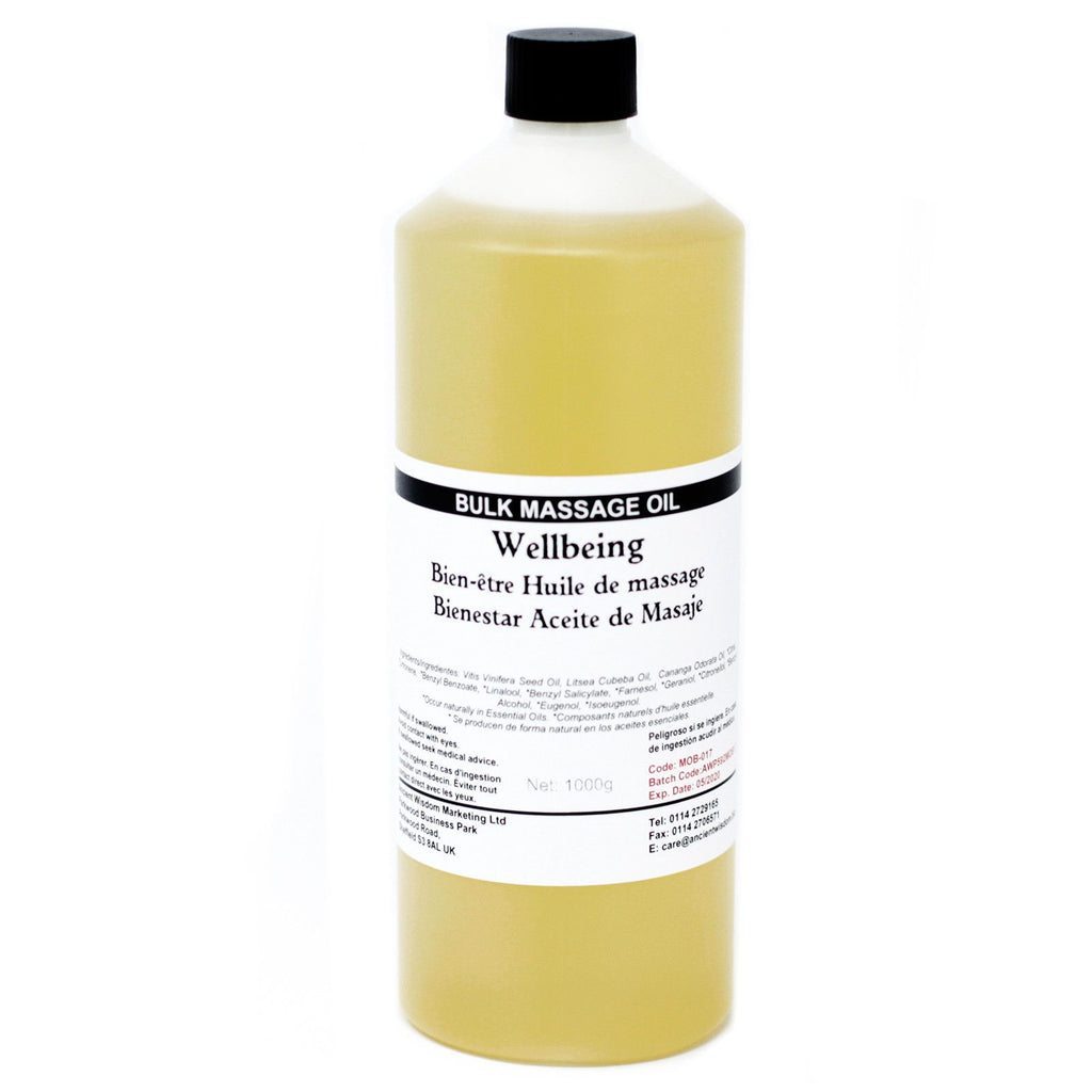Wellbeing 1kg Massage Oil with Ylang Ylang and Litsea – view 2