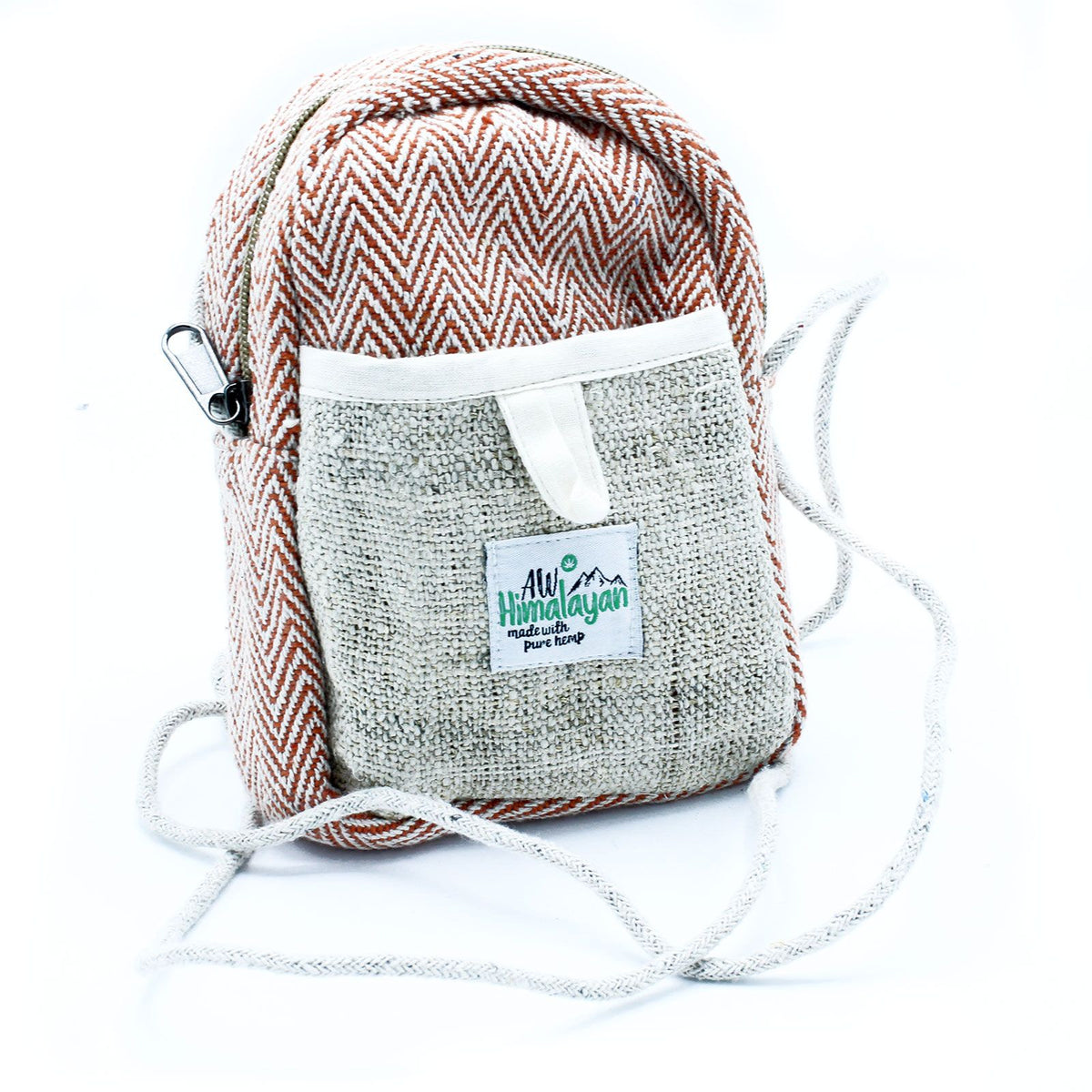 Mobile Hemp Bag with String - Random Colour – view 4