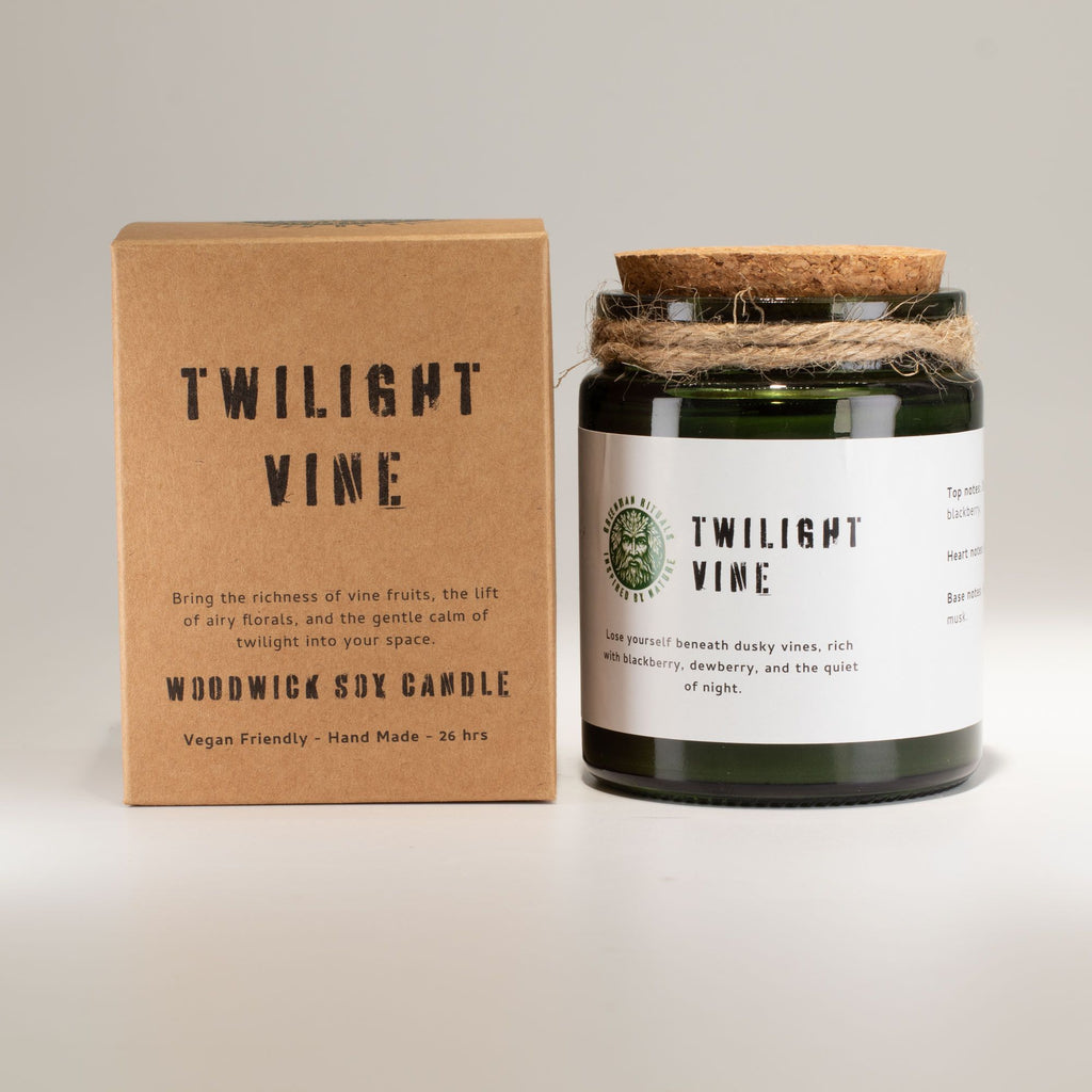 Greenman Woodwick Soy Candle - Twilight Vine – view 7