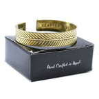 Solid Brass Tibetan Mantra Bracelet - Tree of Life – view 2