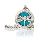 Dragonfly Aromatherapy Diffuser Necklace 25mm – view 2