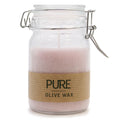 Olive Wax Jar Candle - Antique Rose