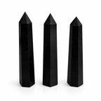 Black Tourmaline Six Face Obelisk Point approx 17cm – view 2