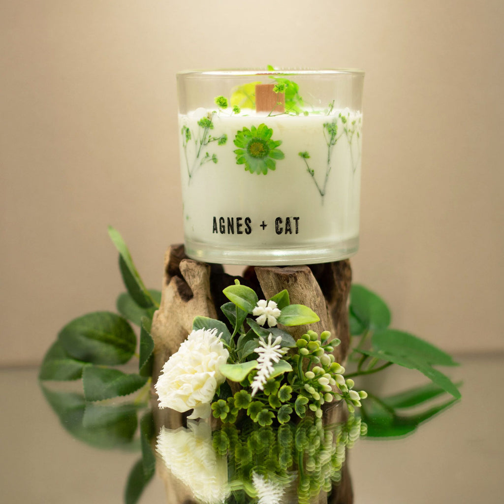 Agnes + Cat Botanical Soy Wax Candle - Fellberry – view 6