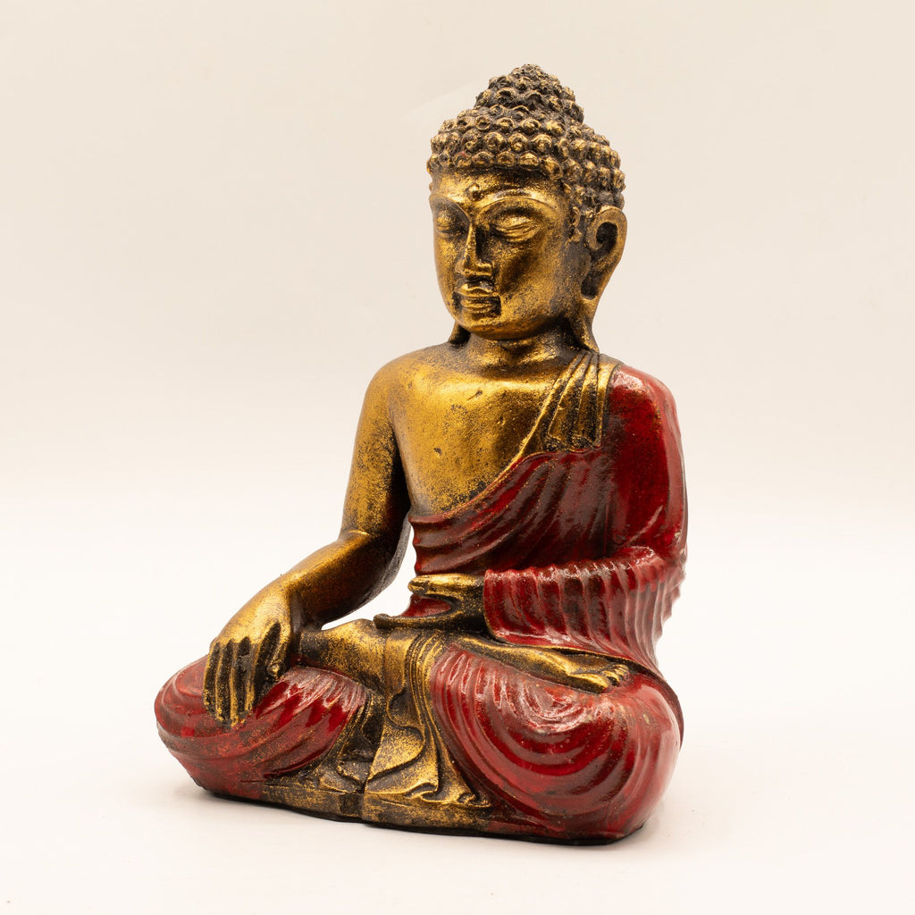 Red & Gold Buddha Statue - Large – view 2