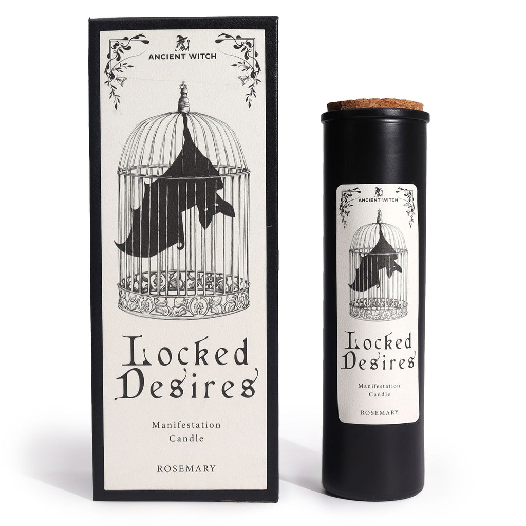 Ancient Witch Locked Desires Ritual Candle - Rosemary – view 3