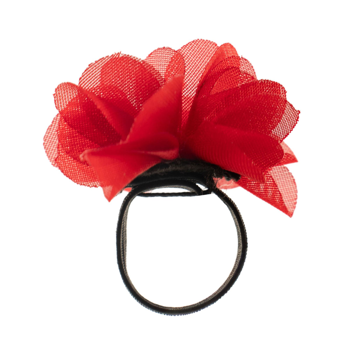 Rose Red Fragrance Chiffon Diffuser Ring – view 3