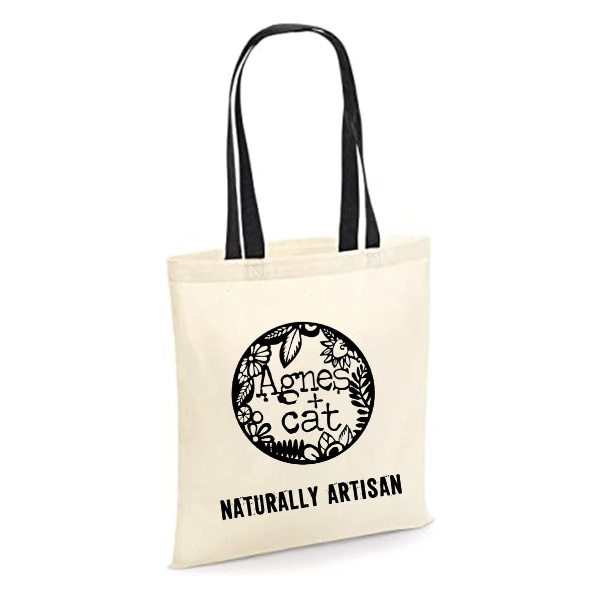 Naturally Artisan Cotton Tote Bag 35 x 30 cm – 6 oz – view 3