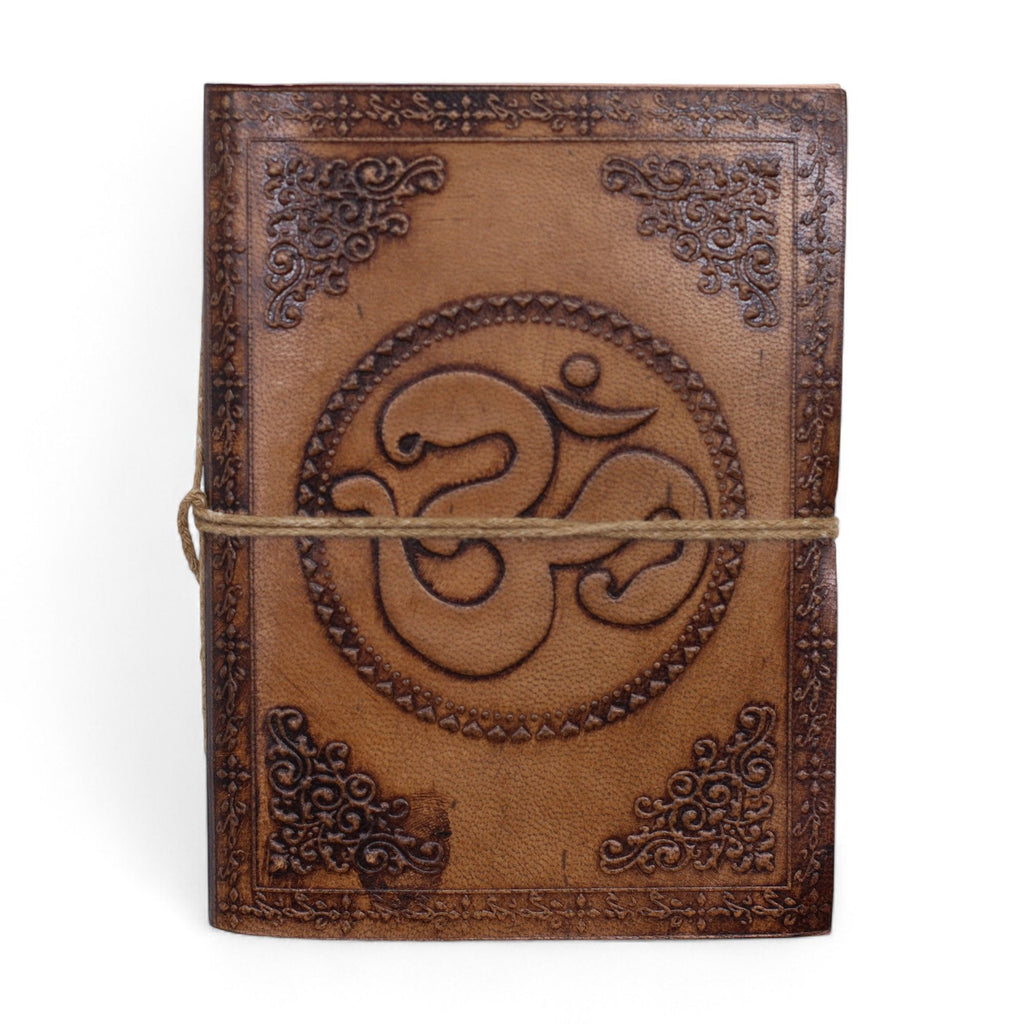 Assorted Esoteric Leather Notebooks, Set of 8 – 15x11 cm – view 2