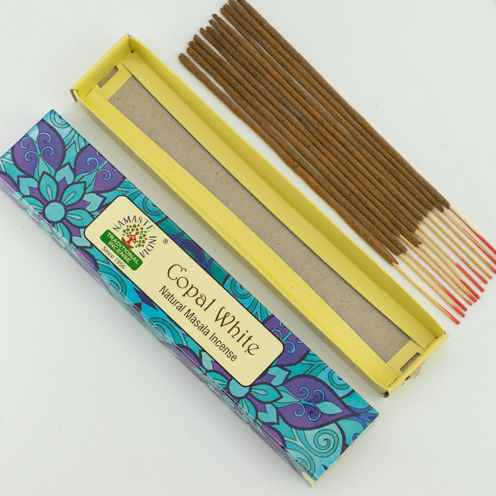 Namaste Mandala Masala Incense Sticks - Copal White – view 4
