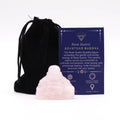 Rose Quartz Large Buddha Figure 50x40x20mm