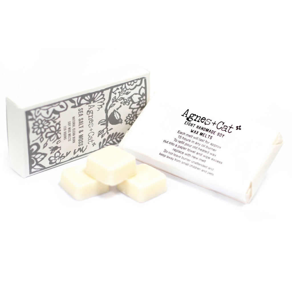Agnes + Cat Seasalt + Moss Soy Wax Melts, Box of 8 – view 2