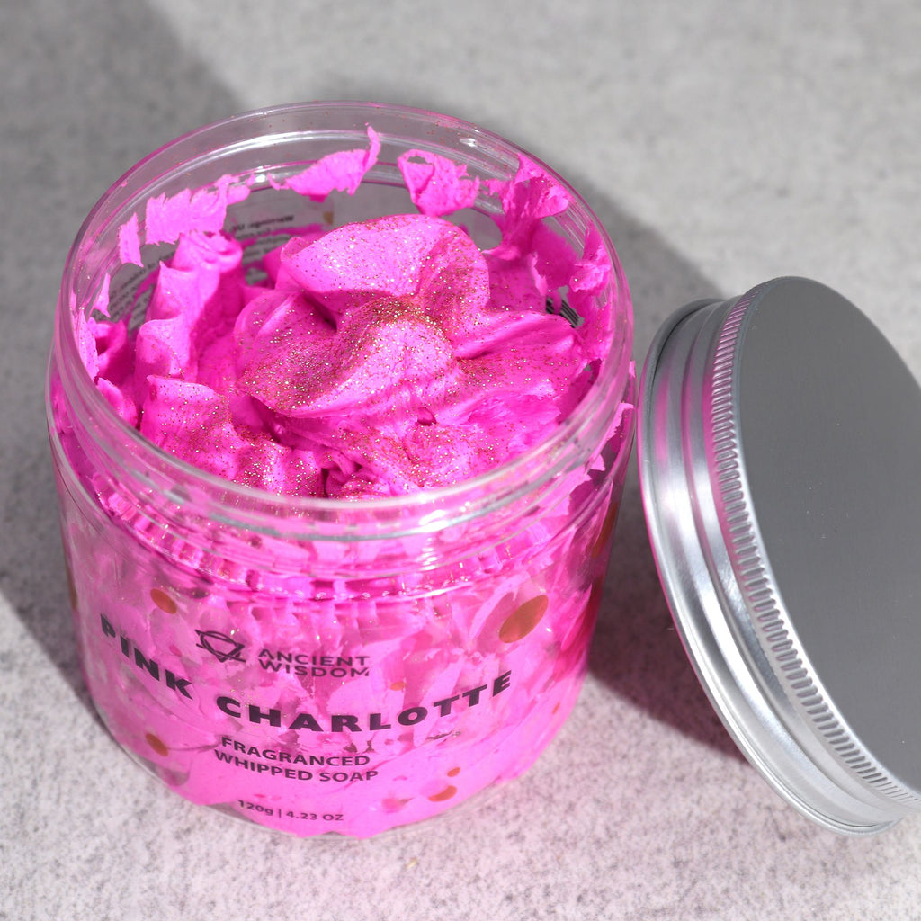 Pink Charlotte Whipped Cream Soap 120g – view 2