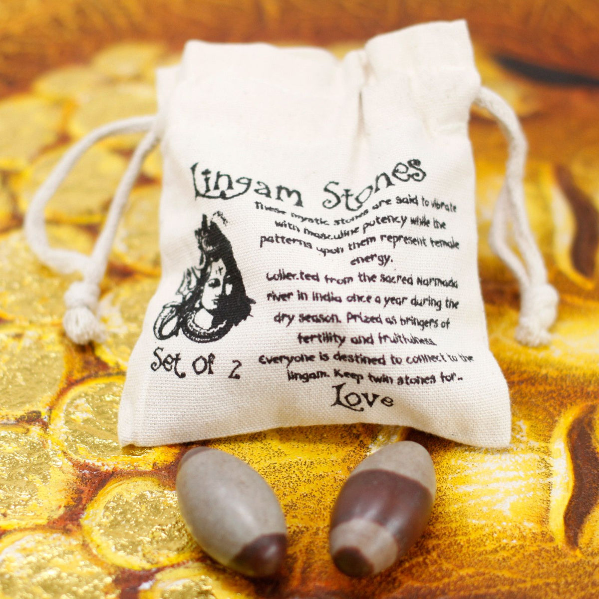 Two Inch Shiva Lingam Stones - Set of 2 – view 2