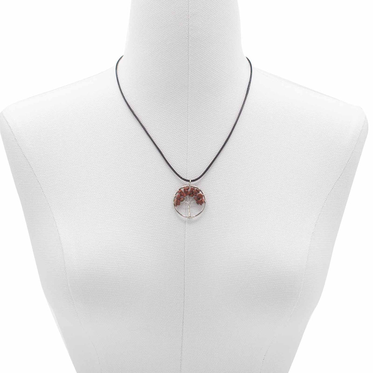 Tree of Life Pendant - Red Jasper – view 5