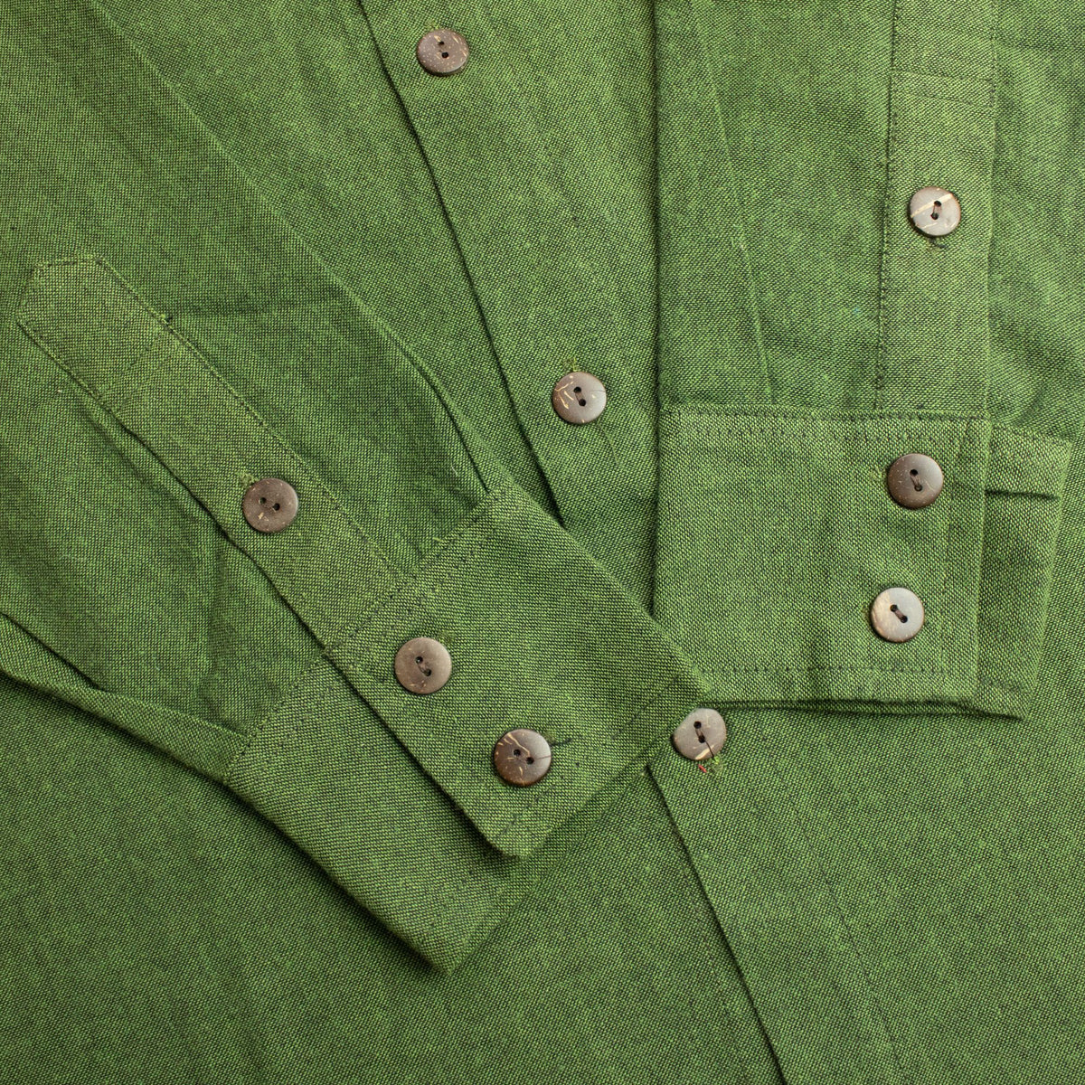 Nomad Sari Kathmandu Shirt - Forest Green - XL – view 8