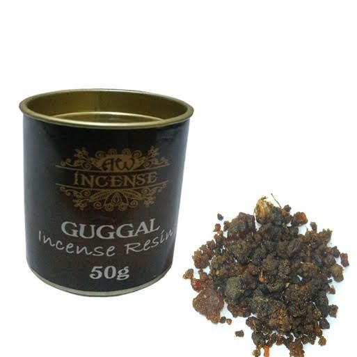 Guggal Resin Incense 50g Tub – view 5