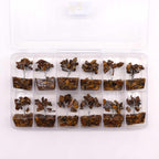 Mini Gemstone Tree on Orgonite Base, Tiger Eye – view 6