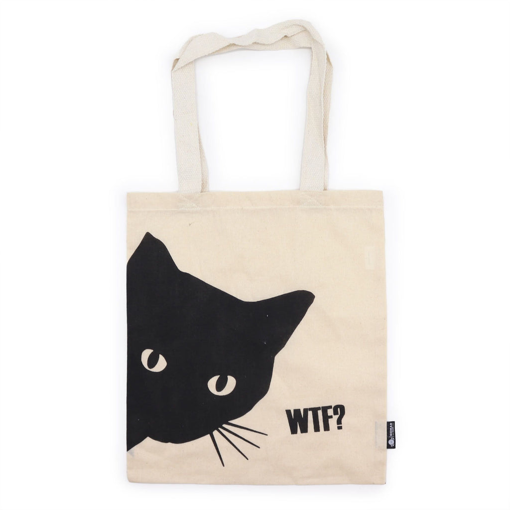 Nomad Sari Basic Tote Bag - Black Cat - Natural – view 3